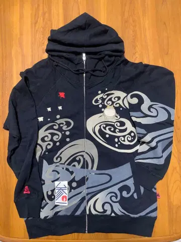 미사용품 산마루이치 산마루이치 풀 집업 후드티 L 사이즈