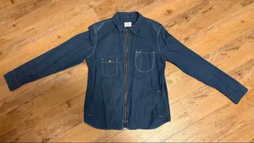 폴 스미스 레드 이어 데님 셔츠 자켓 L