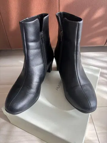 새상품급 AKAISHI Arch Fitter 사이드 지퍼 부츠