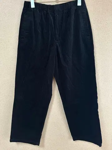 유니클로 u 코듀로이 유틸리티 팬츠 블랙 25aw