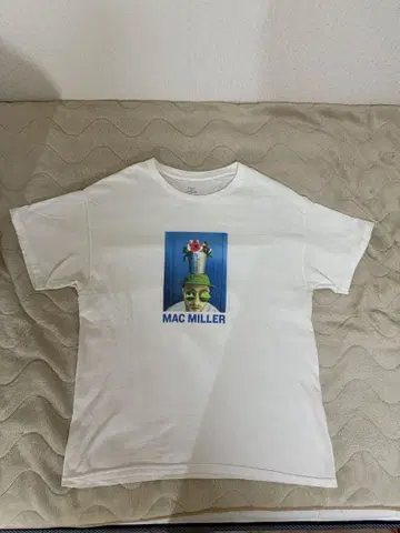 MAC MILLER 프린트 T셔츠 화이트
