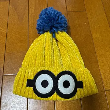 USJ 미니언 니트 모자
