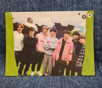 BTS 메모장 1권 10장 100엔 한국 제작자님 재고 정리