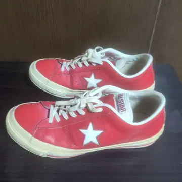 컨버스 올스타 빨간색 25.5cm 상자 없음