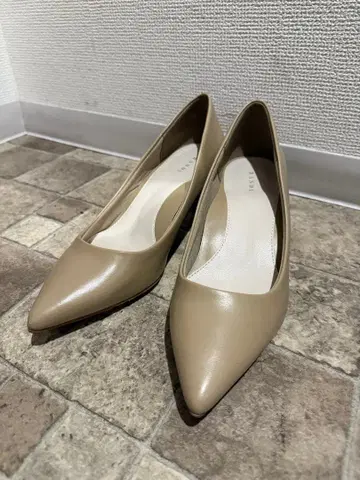 RANDA 베이지 하이힐 L 사이즈