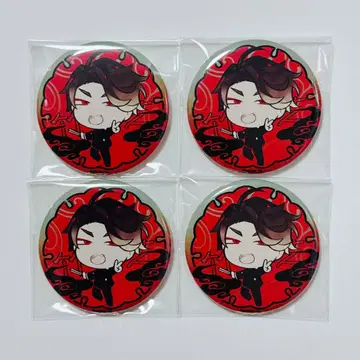 대죄 스텔라워스 SD 캐릭터 캔뱃지 타케시바 4개