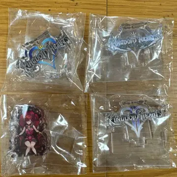 킹덤하츠 아크릴 스탠드 4개 세트