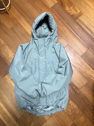 무인양품 따뜻한 솜 세탁 가능한 후드 자켓