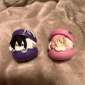 귀멸의 칼날 가챠가챠 캐릭터 마카롱 이쿠로 오바나이 칸로지 미츠리