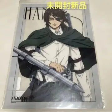 진격의 거인 한지 리바이 베이스 야드 도쿄 외 클리어 포스터 5점