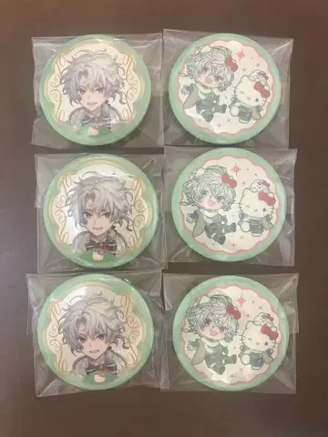 니지산지 산리오 Dytica 소우운 카게츠 캔뱃지