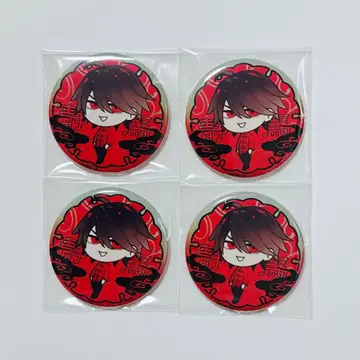 대죄 스텔라워스 SD 캐릭터 캔뱃지 다이바 시즈마 4개