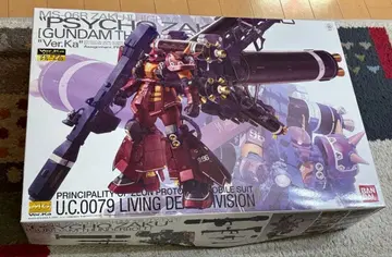 MG 사이코 자쿠 Ver.Ka 프리미엄 데칼 포함 (일부 개봉 & 조립)