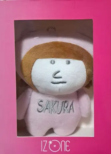 IZ*ONE SAKURA FC 한정판 오리지널 마스코트