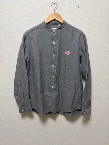 단톤 밴드 카라 셔츠 40 그레이