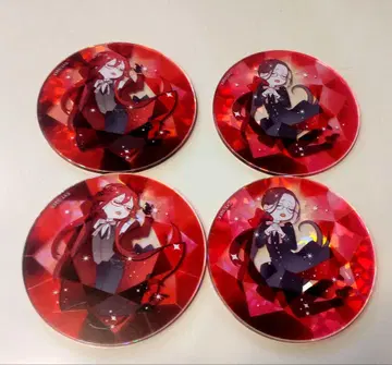 흑집사 Black Label 트레이딩 보석 아크릴 코스터