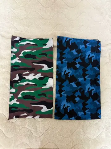 카모 패턴 넥워머 2색 세트