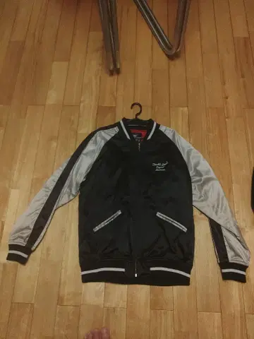 Double Steal 스카잔 블랙 실버 L