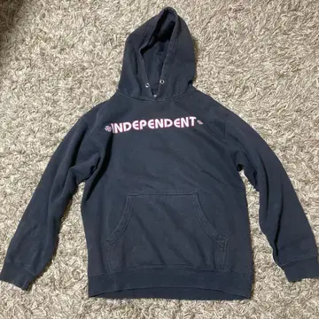 INDEPENDENT 블랙 후드티