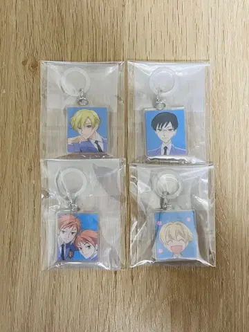 벚꽃란 고등학교 호스트부 메지루시 액세서리 4종 세트