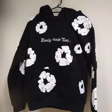 READYMADE 꽃무늬 프린트 후드티