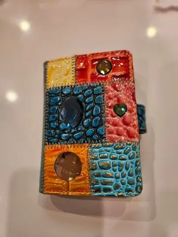 미켈란젤로 이탈리아 가죽 카드 케이스