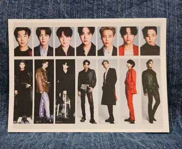 BTS 메모장 1권 10장 100엔 한국 제작자 재고 정리