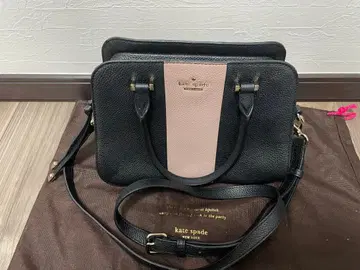 케이트 스페이드 숄더백 블랙/핑크