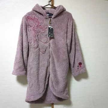 미사용 새상품 미야비유이 보아 후드티 롱 기장 일본풍 패턴