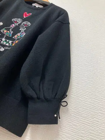 슈퍼 뷰티 소매가 봉긋한 여아 자수 따뜻한 스웨터