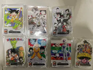 드래곤볼 제일복권 40주년 아크릴 스탠드 6세트