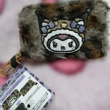 산리오 쿠로미 스마트 키케이스 레오파드 무늬 새상품