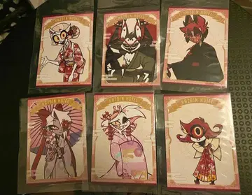 해즈빈 호텔 애니메이트 기모노 특전 브로마이드 6장 세트