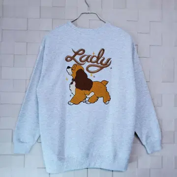 새상품 레어 디즈니 원스 어폰 어 타임 레이디 맨투맨 M