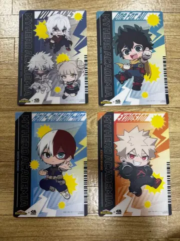 나의 히어로 아카데미아 쿠라스시 멀티 시트 4종