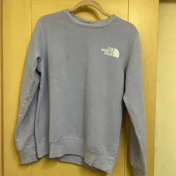 THE NORTH FACE 라이트 그레이 크루넥
