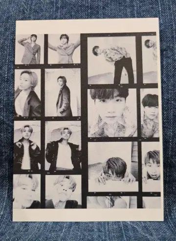 BTS 메모장 1권 10장 100엔 한국 제작자 재고 정리