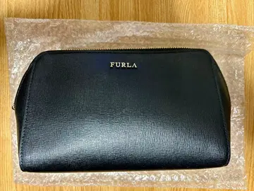 훌라 검정 블랙 파우치 (대) 미사용 새상품