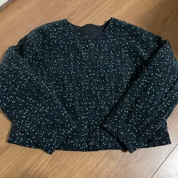 사만사 모스모스 유베시 씨 콜라보 꽃무늬 퀼트 재킷 리버서블