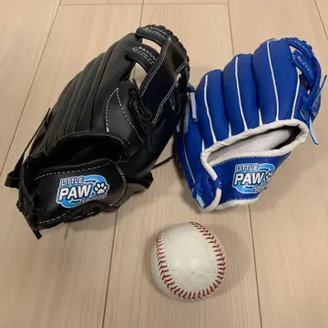 LITTLE PAW SPORTS 야구 부모 자녀 글러브 세트