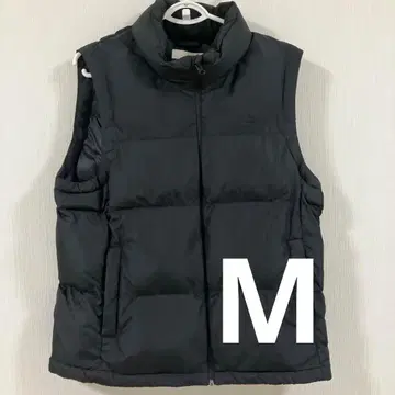 미사용 새상품 LOGOSDAYS 다운 베스트 M 사이즈 블랙