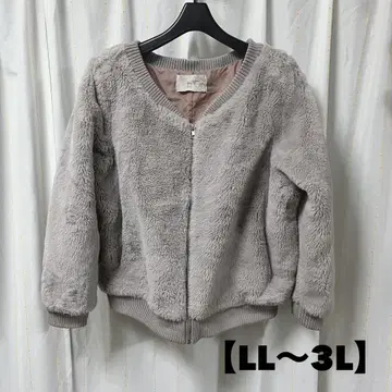 빅 사이즈 n'or 퍼 자켓 LL~3L