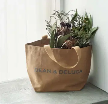 새상품 DEAN & DELUCA 차리티 토트 2025 카페오레 S