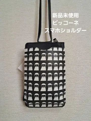 [ 미사용 새상품 ] 피코네 PICONE 숄더백 스마트폰 숄더 블랙