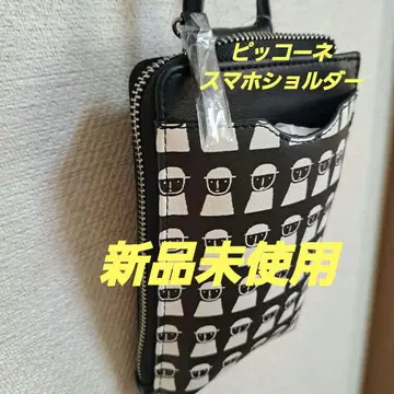 [ 미사용 새상품 ] 피코네 PICONE 숄더백 스마트폰 숄더 블랙