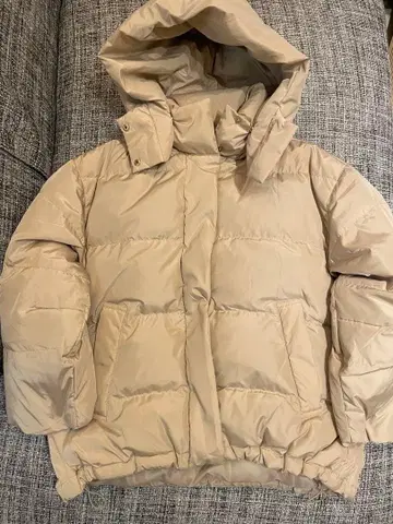 새상품급 나노 유니버스 다운 자켓 후드 부착 방한복 2way 아우터