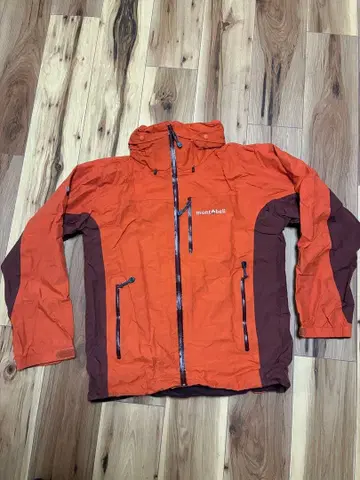 mont-bell 마운틴 후드티 S 사이즈 오렌지/브라운