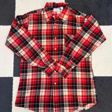 시어스 플란넬 셔츠 Size:L 구제 의류