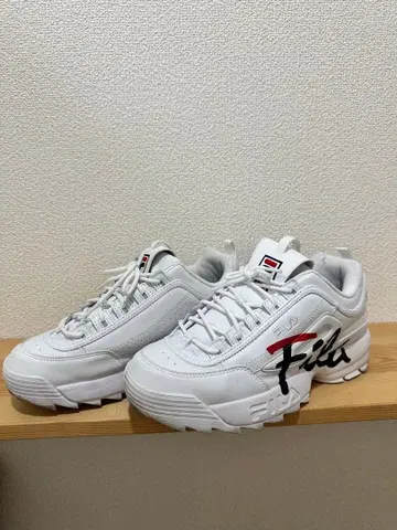 FILA 화이트 스니커즈 로고 27