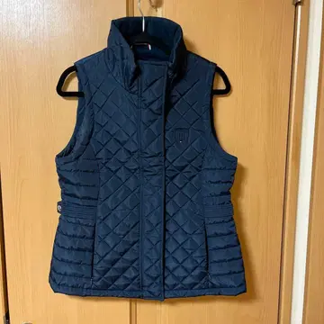 타미힐피거 여성용 충전솜 퀼팅 베스트 US/S 네이비
